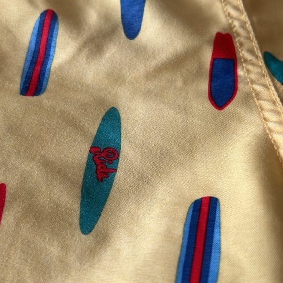 Polarn O. Pyret Boys Yellow Surfboard Swim Shorts Trunks Size 10-12 Y 146/152cm - Picture 5 of 8